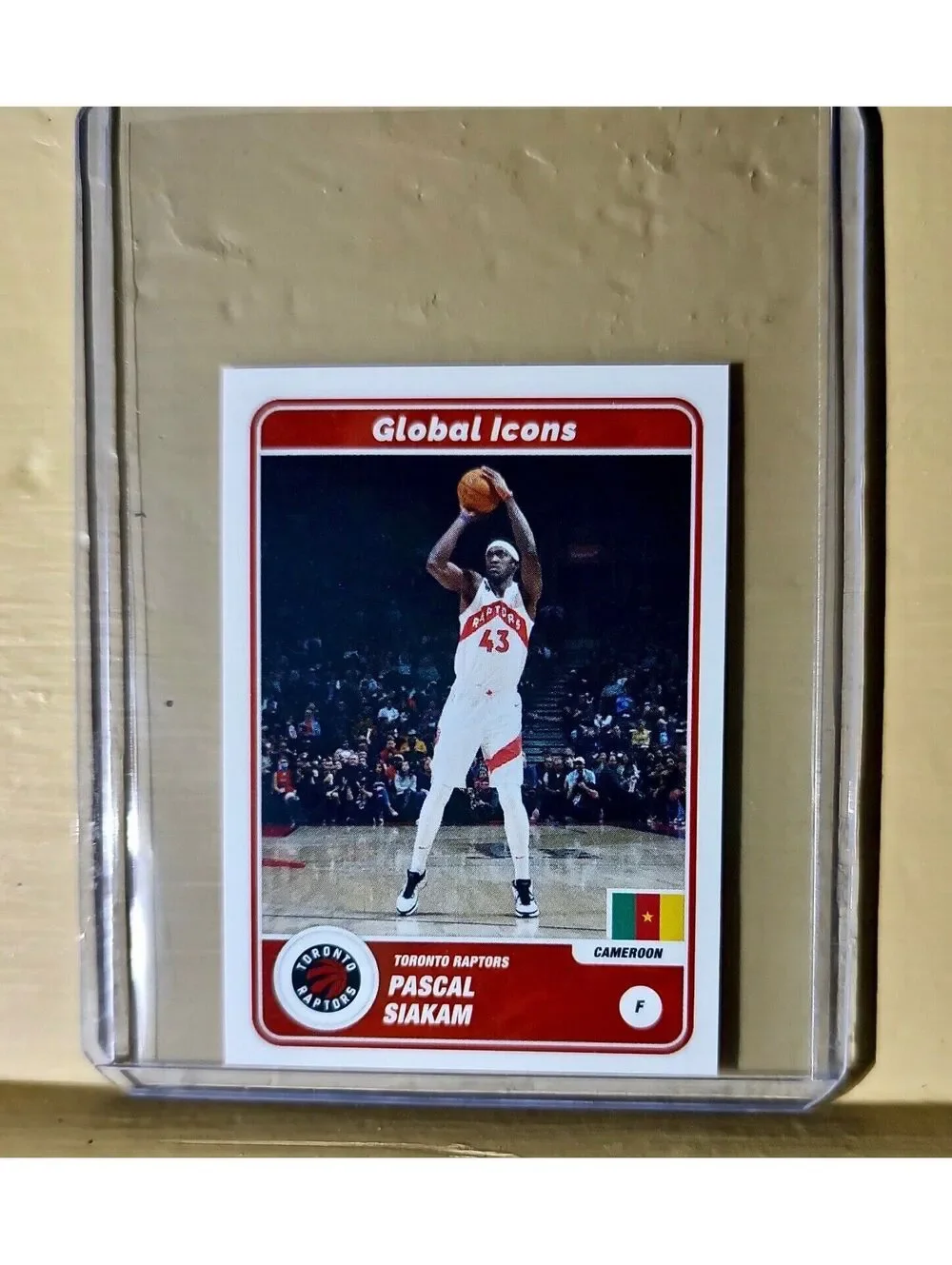 2023-24 Joel Embiid Panini NBA Basketball #66 Global Icons Sticker
